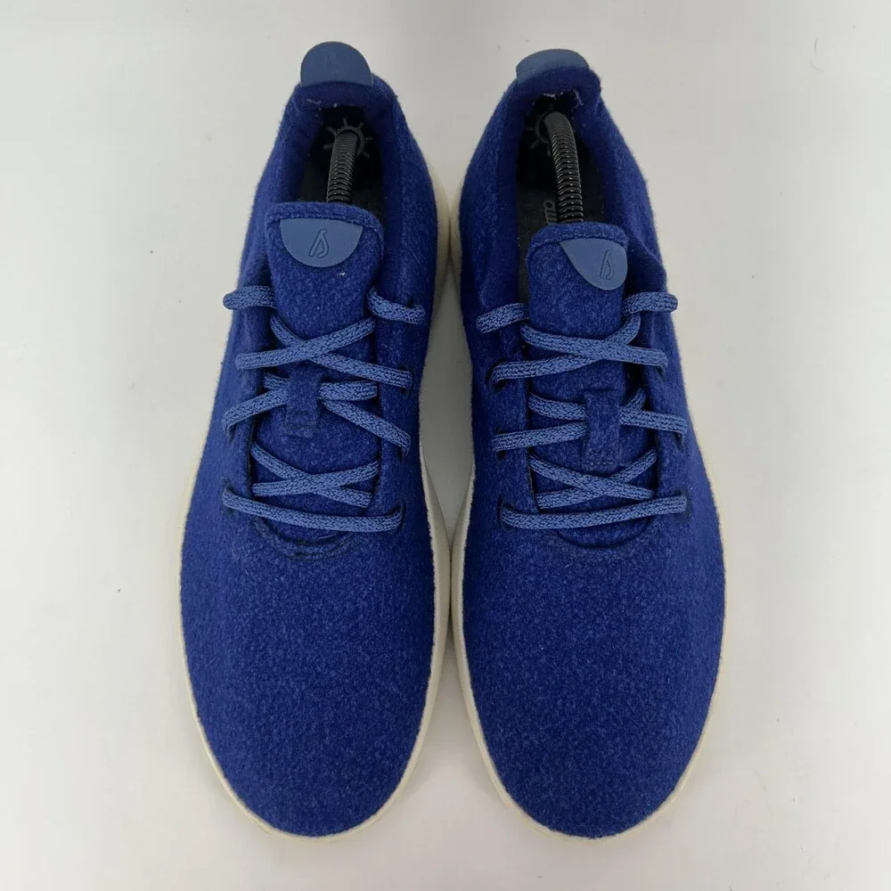 Allbirds Shoes Mens Size 11 Blue Wool Runners Casual Sneakers Golf Lace Up